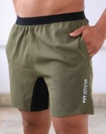 Bermuda Tactel Verde Militar