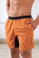 Bermuda Tactel Caramelo