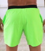 Bermuda Tactel Verde Neon - Imagem 4