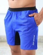 Bermuda Tactel Azul Royal