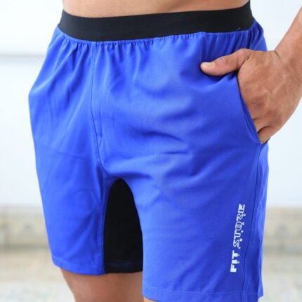 Bermuda Tactel Azul Royal