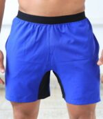 Bermuda Tactel Azul Royal - Imagem 2