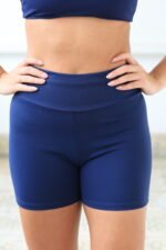Short meia coxa Azul marinho - Imagem 3