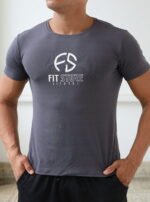 Camisa dryfit Cinza