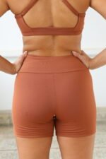 Short meia coxa Marrom - Imagem 2