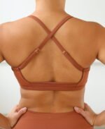 Top Cruzado Marrom - Imagem 4