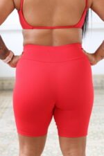 Bermuda feminino Vermelho - Imagem 2