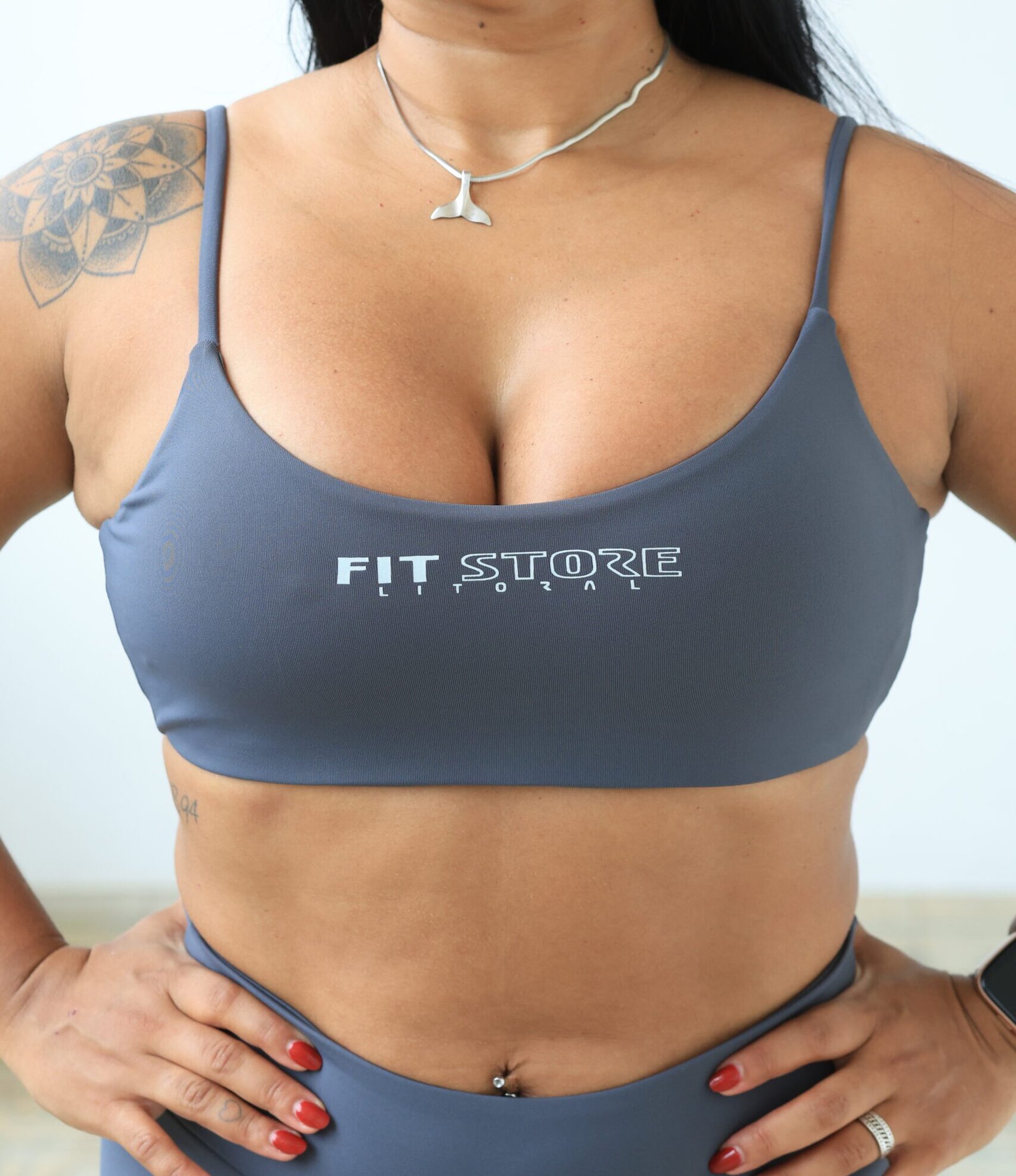 0X2A5790 Top Aberto costas Cinza - Imagem 1