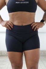 Short meia coxa Preto - Imagem 2