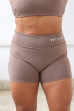 Short S/costura Marrom claro - Imagem 2