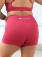 Short empina bumbum Bordô - Imagem 4