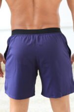 Bermuda Tactel Azul marinho - Imagem 4