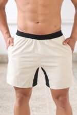 Bermuda Tactel Off White - Imagem 2