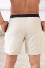 Bermuda Tactel Off White - Imagem 3