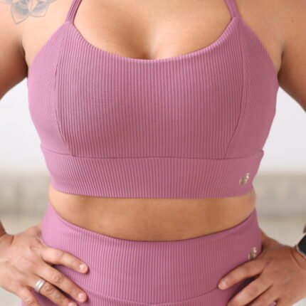 Top cruzado Tullip matte