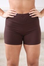 Short meia coxa marrom escuro - Imagem 2