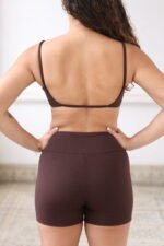 Top Aberto costas marrom escuro - Imagem 2