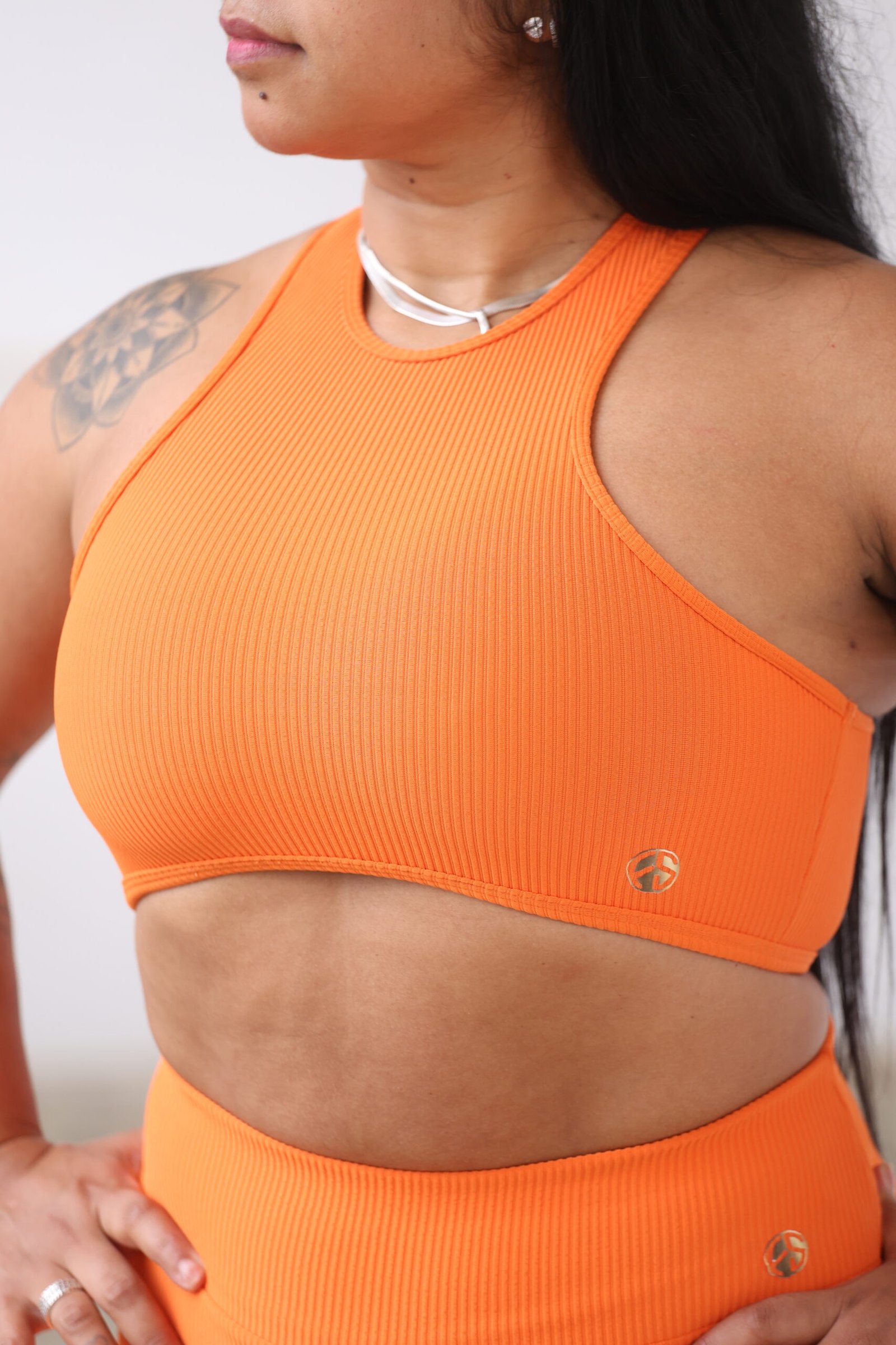 0X2A4933 Top nadador Tangerina - Imagem 1