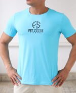 Camisa dryfit Azul bebe