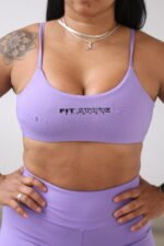 Top Aberto costas Lilas