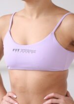 Top Aberto costas Lilas claro