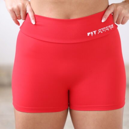 Short S/costura vermelho