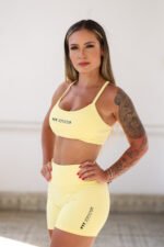 Short meia coxa Amarelo - Imagem 2