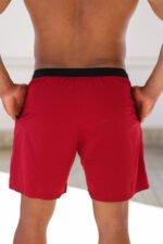 Bermuda Tactel Bordô - Imagem 4