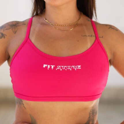 Top Cruzado Rosa Pink