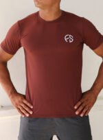 Camisa dryfit Marrom