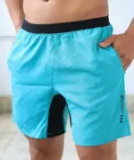 Bermuda Tactel Verde Turquesa