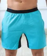 Bermuda Tactel Verde Turquesa - Imagem 2