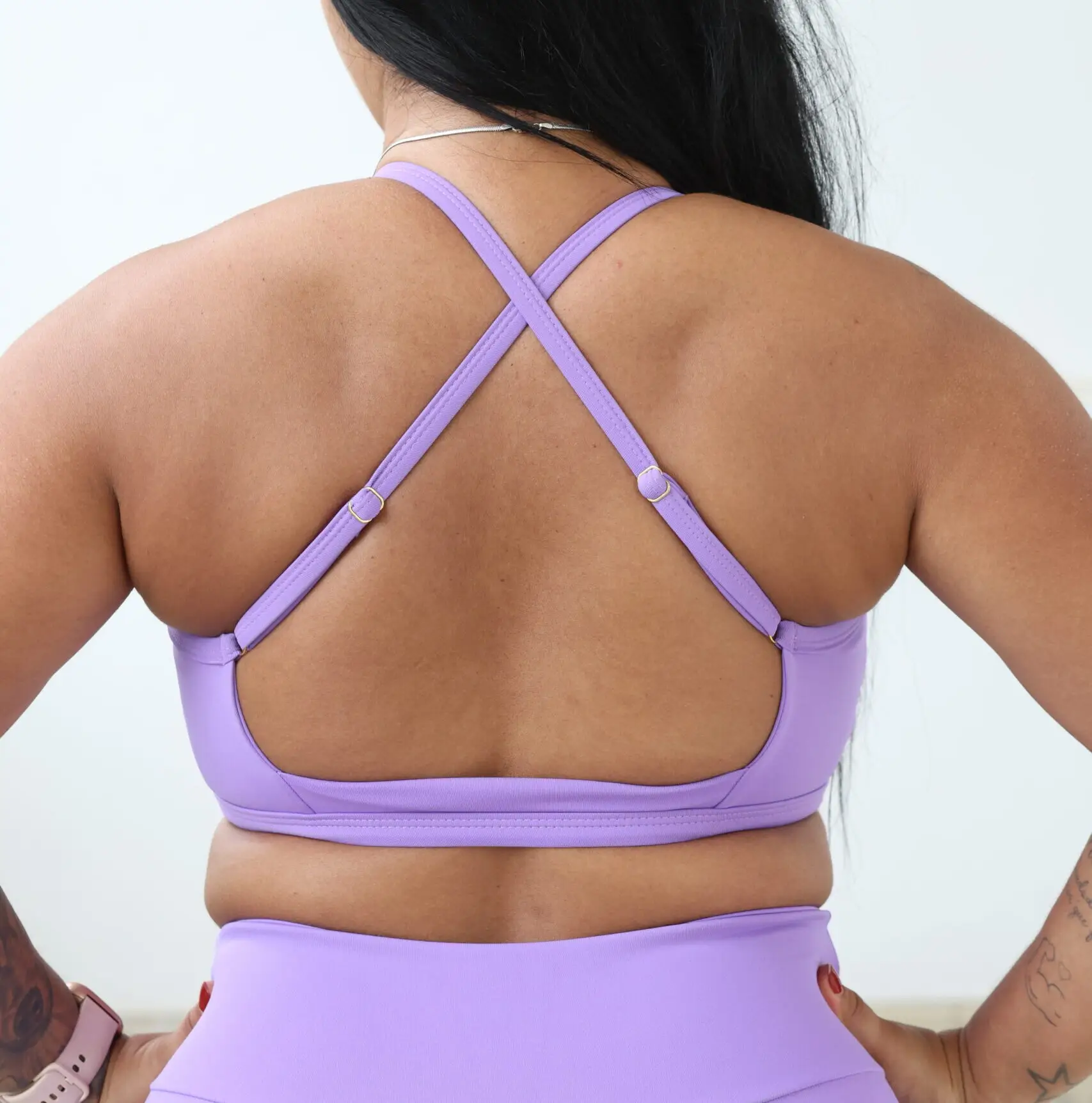 Top Cruzado Lilas - Imagem 4