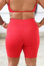 Bermuda feminino Vermelho - Imagem 2