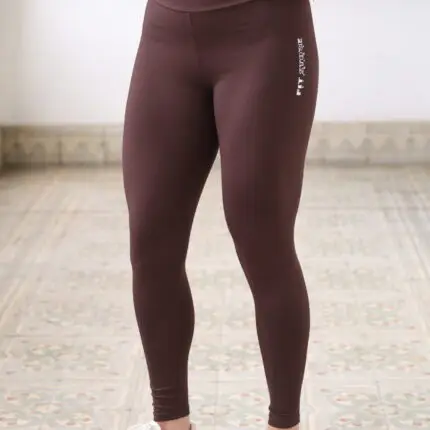 Calça legging Marrom escuro