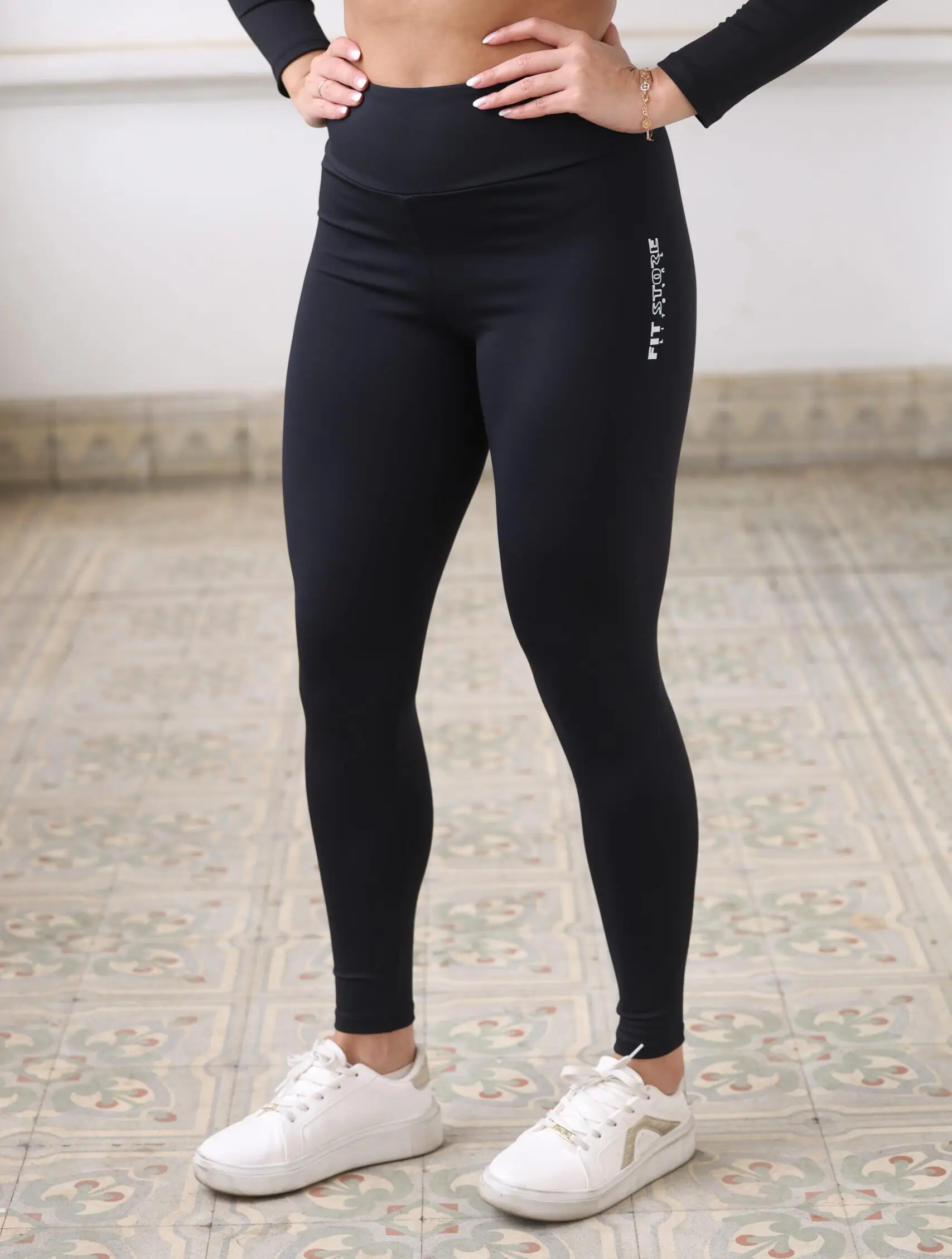0X2A4994 Calça legging Preto - Imagem 1