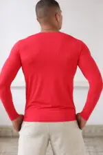 Camisa manga longa Vermelha - Imagem 3