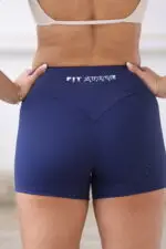 Short empina bumbum Azul marinho - Imagem 3