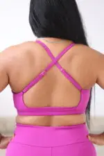 Top Cruzado Rosa - Imagem 2