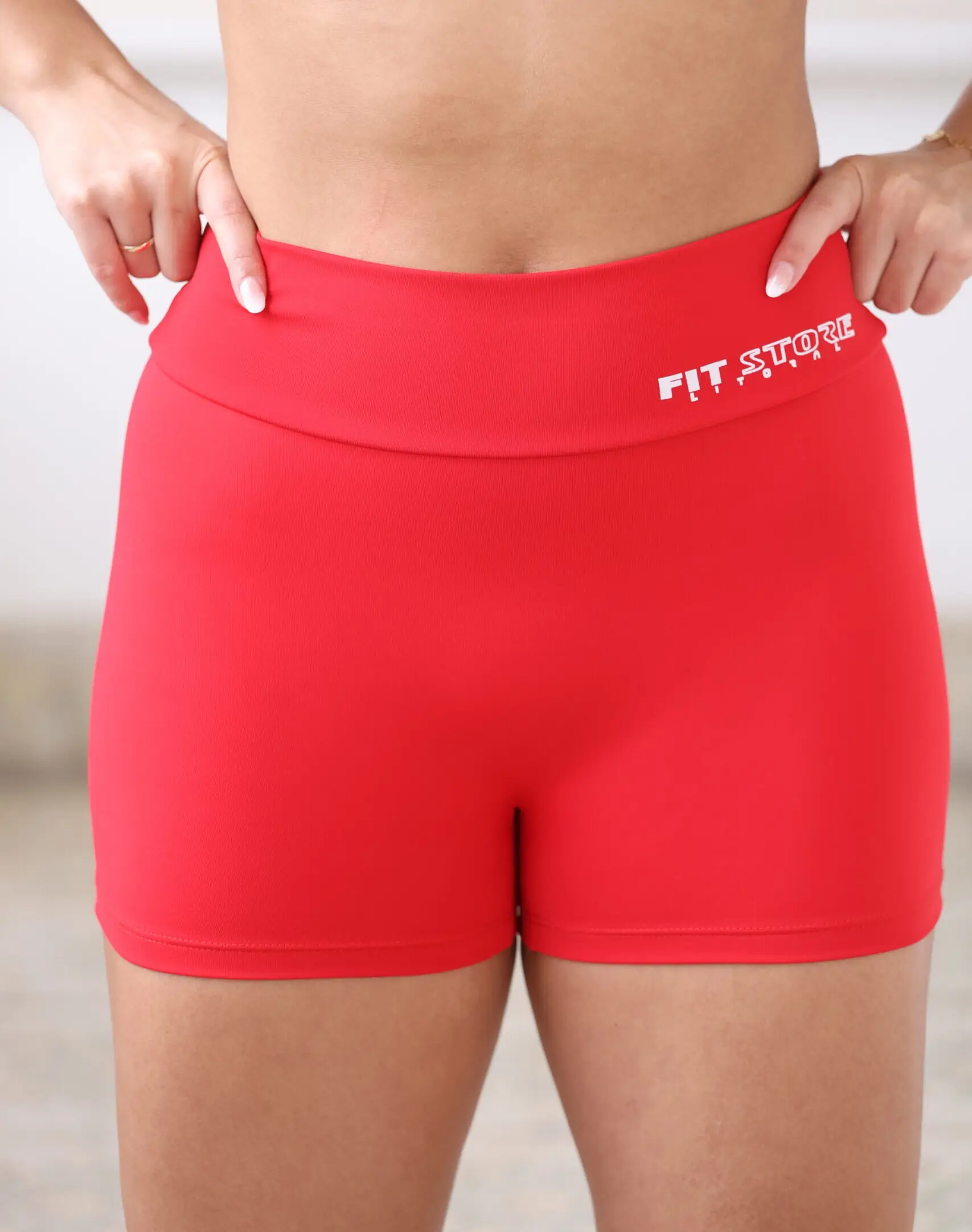 0X2A5231 Short S/costura vermelho - Imagem 1